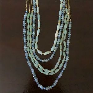 LOFT Multistrand Beaded Necklace